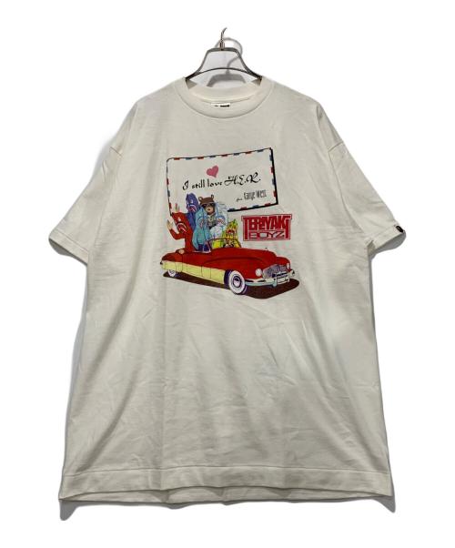A BATHING APE（アベイシングエイプ）A BATHING APE (アベイシングエイプ) Tシャツ ホワイト サイズ:XLの古着・服飾アイテム