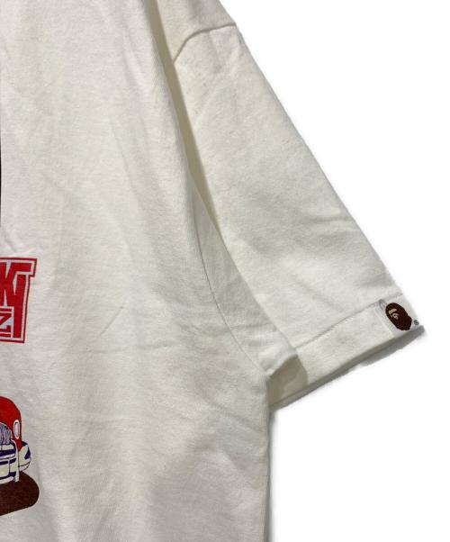 A BATHING APE（アベイシングエイプ）A BATHING APE (アベイシングエイプ) Tシャツ ホワイト サイズ:XLの古着・服飾アイテム
