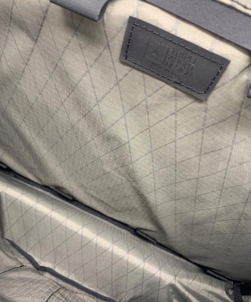 triple aught design（トリプルオーグデザイン）triple aught design (トリプルオーグデザイン) Parallax Messenger ブラックの古着・服飾アイテム