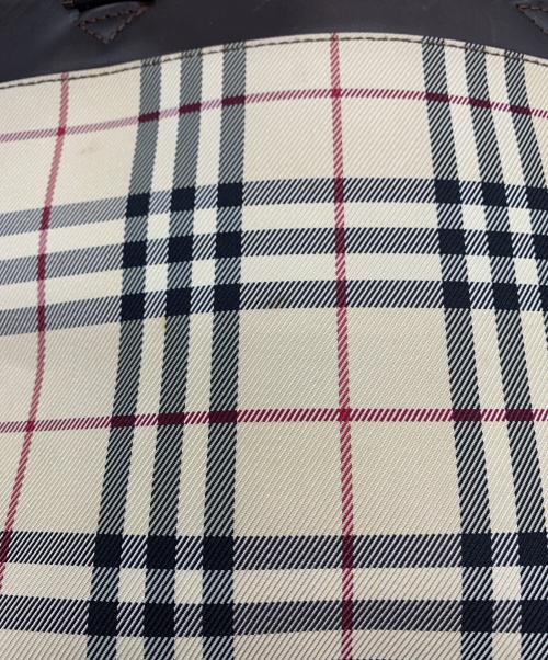 BURBERRY（バーバリー）BURBERRY (バーバリー) トートバッグ ベージュ×ブラウンの古着・服飾アイテム