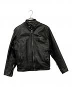 Schottショット）の古着「ライナー付シングルライダースジャケット」｜ブラック