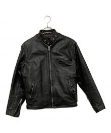 Schott（ショット）の古着「ライナー付シングルライダースジャケット」｜ブラック