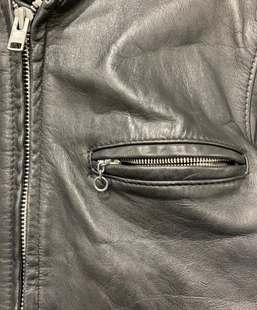 Schott（ショット）Schott (ショット) ライナー付シングルライダースジャケット ブラック サイズ:SIZE 38の古着・服飾アイテム