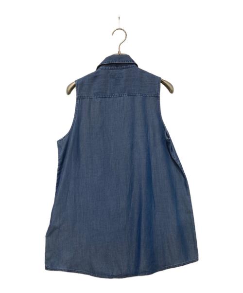 Calvin Klein Jeans（カルバンクラインジーンズ）Calvin Klein Jeans (カルバンクラインジーンズ) Calvin Klein Jeans　ノースリーブシャツ インディゴ サイズ:Sの古着・服飾アイテム