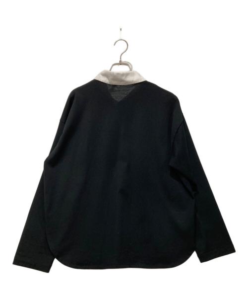 Rie miller（リエ ミラー）Rie miller (リエ ミラー) ポロシャツ ブラック サイズ:38の古着・服飾アイテム