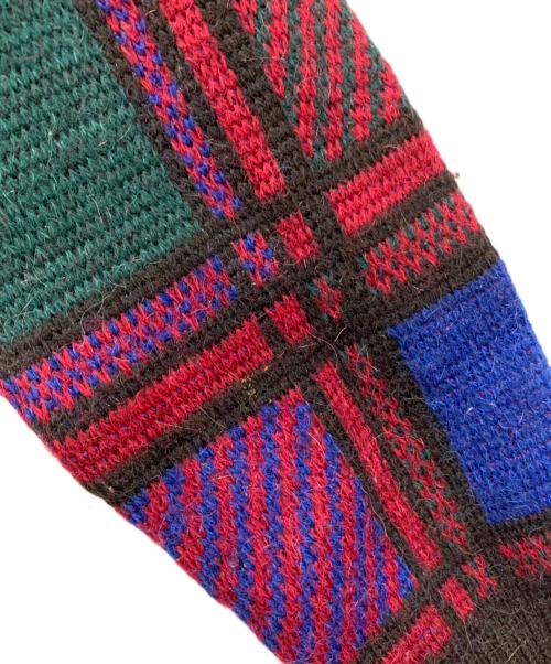 CELINE（セリーヌ）CELINE (セリーヌ) 厚手カーディガン マルチカラー サイズ:SIZE 40の古着・服飾アイテム