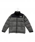 THE NORTH FACEザ ノース フェイス）の古着「ダウンジャケット」｜グレー×ブラック