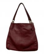 COACHコーチ）の古着「トートバッグ」｜ワインレッド