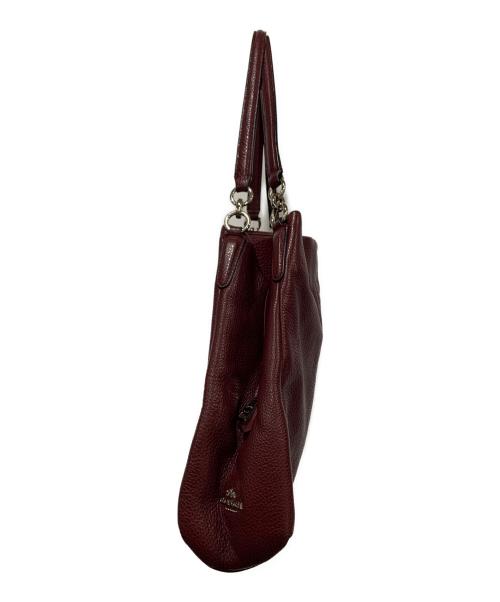 COACH（コーチ）COACH (コーチ) トートバッグ ワインレッドの古着・服飾アイテム