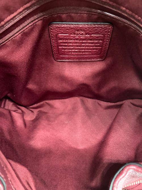 COACH（コーチ）COACH (コーチ) トートバッグ ワインレッドの古着・服飾アイテム