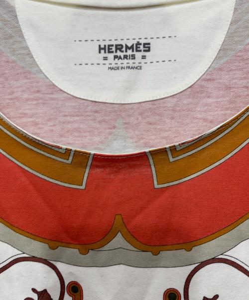 HERMES（エルメス）HERMES (エルメス) 半袖カットソー ホワイト サイズ:SIZE 42の古着・服飾アイテム