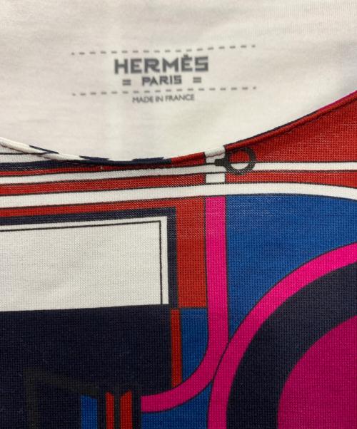 HERMES（エルメス）HERMES (エルメス) 半袖カットソー パープル サイズ:SIZE 42の古着・服飾アイテム