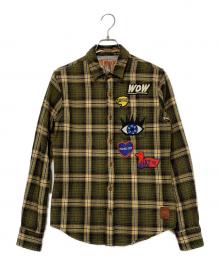 SCOTCH & SODA（スコッチアンドソーダ）の古着「長袖シャツ」｜グリーン