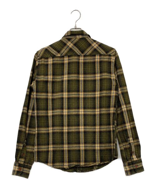 SCOTCH & SODA（スコッチアンドソーダ）SCOTCH & SODA (スコッチアンドソーダ) 長袖シャツ グリーン サイズ:Sサイズの古着・服飾アイテム