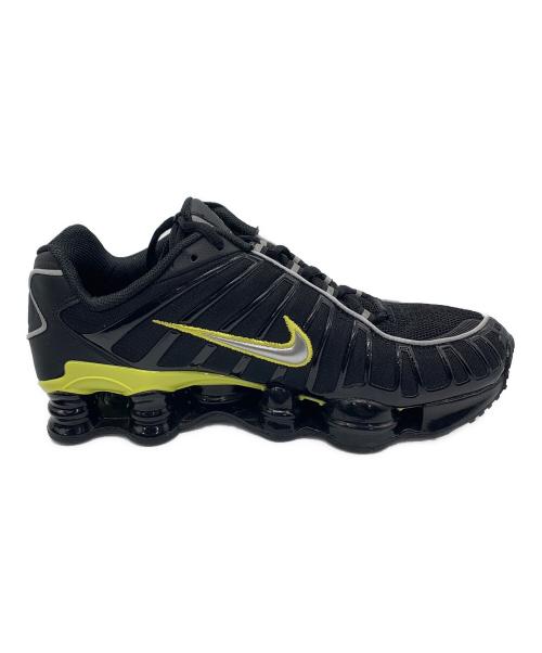 NIKE（ナイキ）NIKE (ナイキ) SHOX TL BLACK/METALLIC SILVER-DYNAMIC YELLOW ブラック×イエロー サイズ:27cmの古着・服飾アイテム