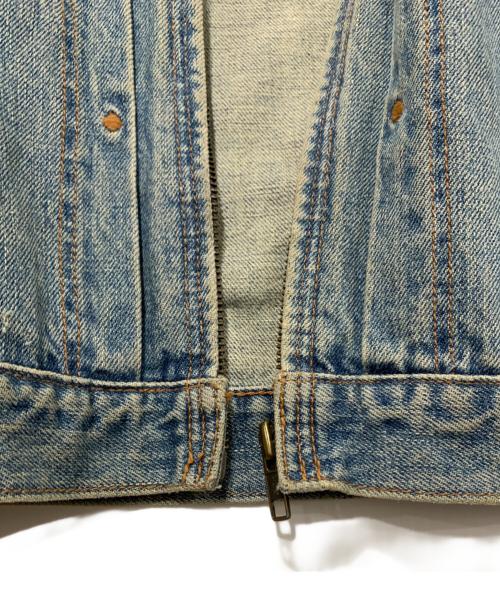 Wrangler（ラングラー）Wrangler (ラングラー) ジップアップデニムジャケット ブルー サイズ:Mの古着・服飾アイテム