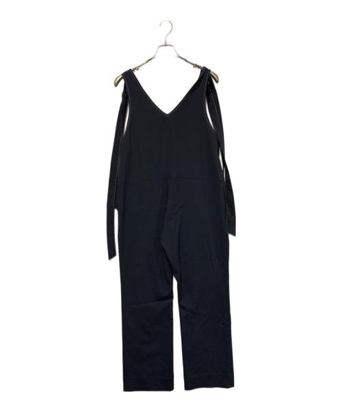 YORI（ヨリ）YORI (ヨリ) リボンサロペット ネイビー サイズ:SIZE 36の古着・服飾アイテム