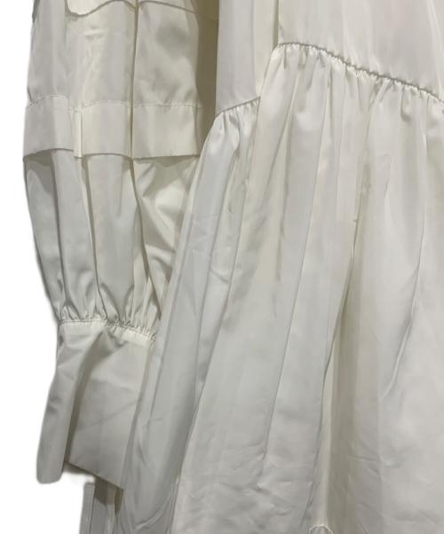 CECILIE BAHNSEN（セシリーバンセン）CECILIE BAHNSEN (セシリーバンセン) AMALIE DRESS ホワイト サイズ:MLサイズの古着・服飾アイテム