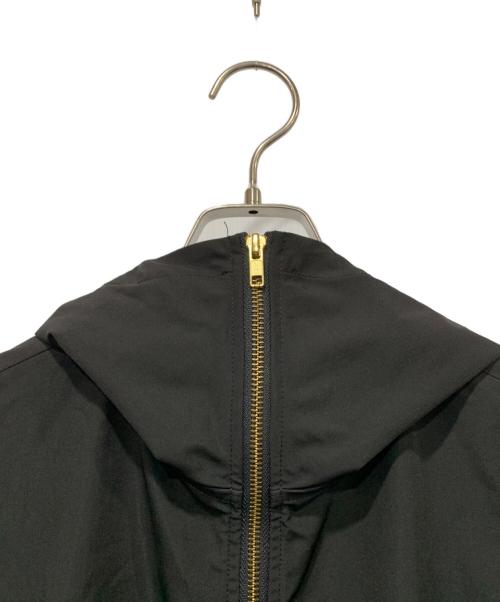 YOIHI（ヨイヒ）YOIHI (ヨイヒ) フリルギャザーマウンテンパーカー ブラック サイズ:Freeの古着・服飾アイテム