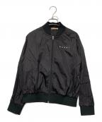 MARNIマルニ）の古着「ナイロンカジュアルジャケット」｜ブラック