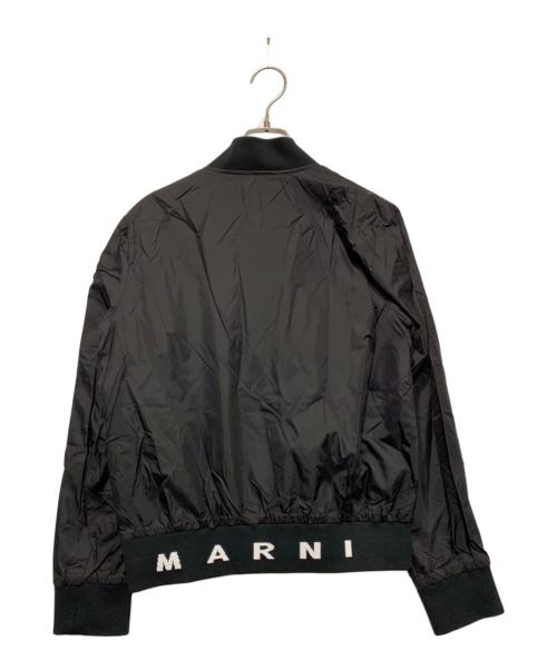 MARNI（マルニ）MARNI (マルニ) ナイロンカジュアルジャケット ブラック サイズ:12の古着・服飾アイテム