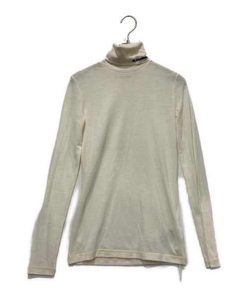 JIL SANDER（ジルサンダー）JIL SANDER (ジルサンダー) 長袖カットソー ホワイト サイズ:XSの古着・服飾アイテム