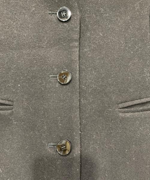 machatt（マチャット）machatt (マチャット) ウールライクフォルムベスト ブラック サイズ:FREEの古着・服飾アイテム