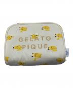 gelato pique×Pokemon Centerジェラートピケ×ポケモンセンター）の古着「ポーチ」｜アイボリー×イエロー