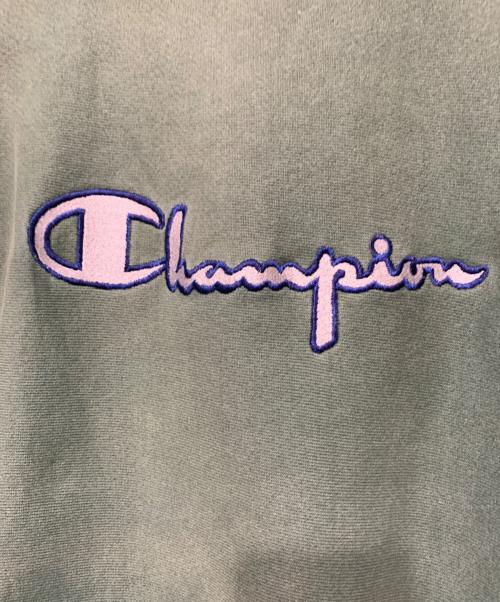 Champion（チャンピオン）Champion (チャンピオン) クルーネックスウェット グリーン サイズ:Lサイズの古着・服飾アイテム