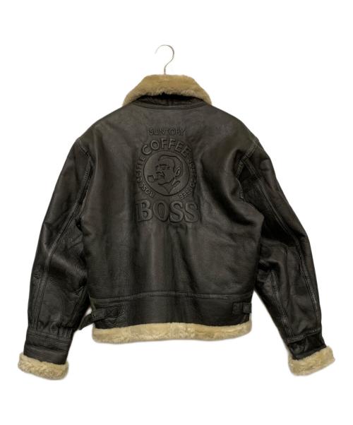BOSS（ボス）BOSS (ボス) B-3 フライトジャケット ブラック サイズ:Lサイズの古着・服飾アイテム
