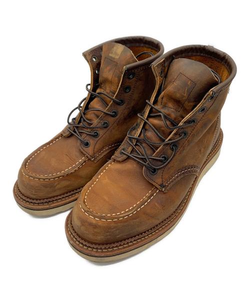 RED WING（レッドウィング）RED WING (レッドウィング) クラッシックモック ブラウン サイズ:26cmの古着・服飾アイテム