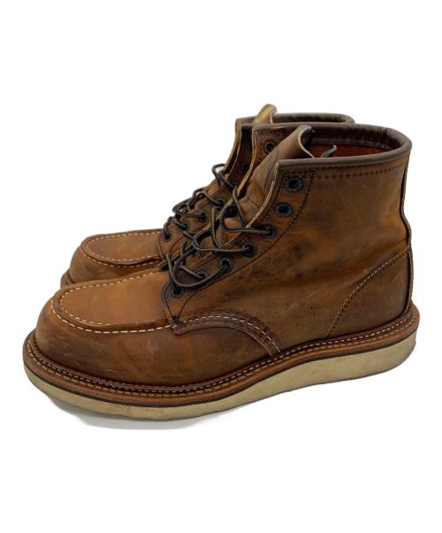RED WING（レッドウィング）RED WING (レッドウィング) クラッシックモック ブラウン サイズ:26cmの古着・服飾アイテム