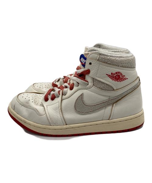 NIKE（ナイキ）NIKE (ナイキ) AIR JORDAN 1 HIGH OG SAIL/CINNABAR-LIGHT BONE アイボリー サイズ:27.0cmの古着・服飾アイテム