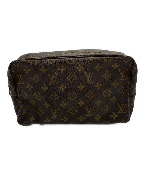 LOUIS VUITTON（ルイ ヴィトン）LOUIS VUITTON (ルイ ヴィトン) モノグラム　トゥルース・トワレット ブラウンの古着・服飾アイテム
