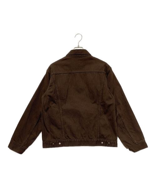 TENDERLOIN（テンダーロイン）TENDERLOIN   (テンダーロイン) コーデュロイトラッカージャケット ブラウン サイズ:SIZE 42の古着・服飾アイテム