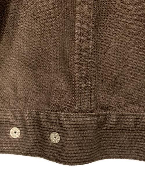 TENDERLOIN（テンダーロイン）TENDERLOIN   (テンダーロイン) コーデュロイトラッカージャケット ブラウン サイズ:SIZE 42の古着・服飾アイテム