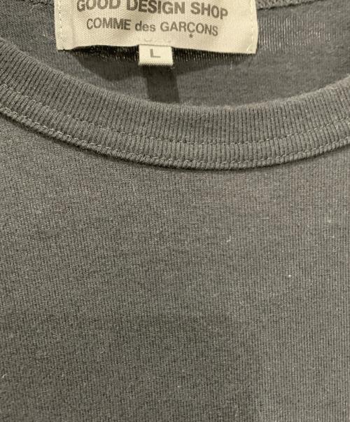 GOOD DESIGN SHOP COMME des GARCONS（グッドデザインショップ コムデギャルソン）GOOD DESIGN SHOP COMME des GARCONS (グッドデザインショップ コムデギャルソン) アームロゴプリントカットソー　16/17年モデル ブラック サイズ:SIZE Lの古着・服飾アイテム