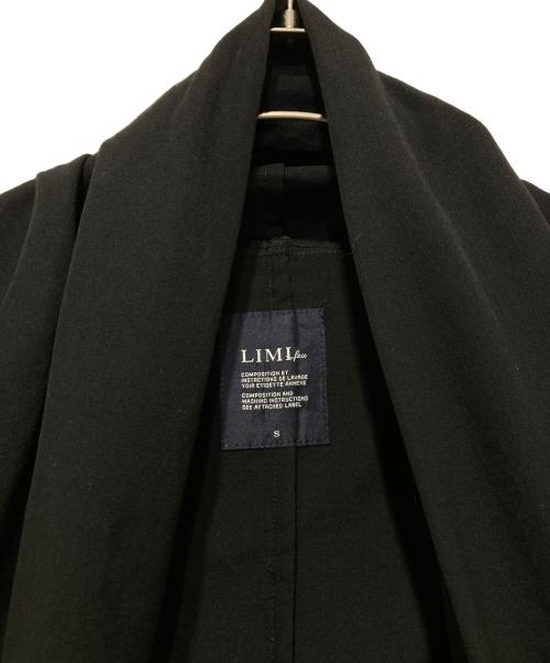 LIMI feu（リミフゥ）LIMI feu (リミフゥ) Standard W/Gabardine Stole Vest ブラック サイズ:Sの古着・服飾アイテム