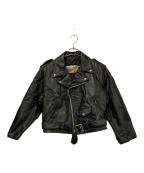 Schottショット）の古着「ダブルライダースジャケット」｜ブラック