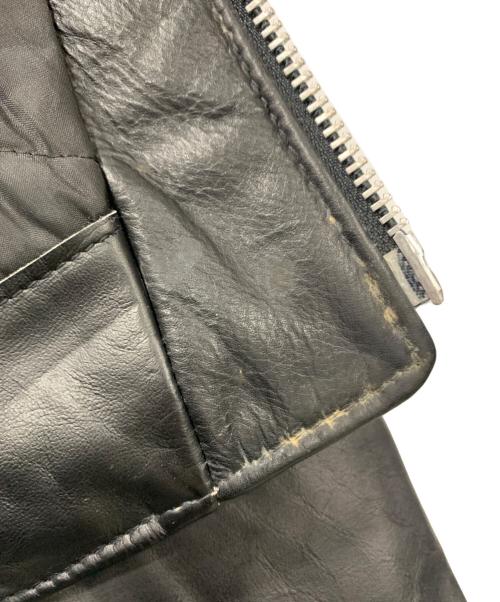 Schott（ショット）Schott (ショット) ダブルライダースジャケット ブラック サイズ:SIZE 10の古着・服飾アイテム
