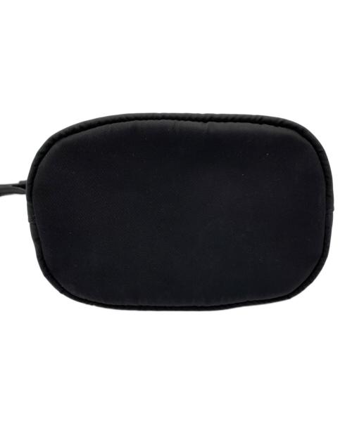 PRADA（プラダ）PRADA (プラダ) ナイロンミニポーチ ブラックの古着・服飾アイテム