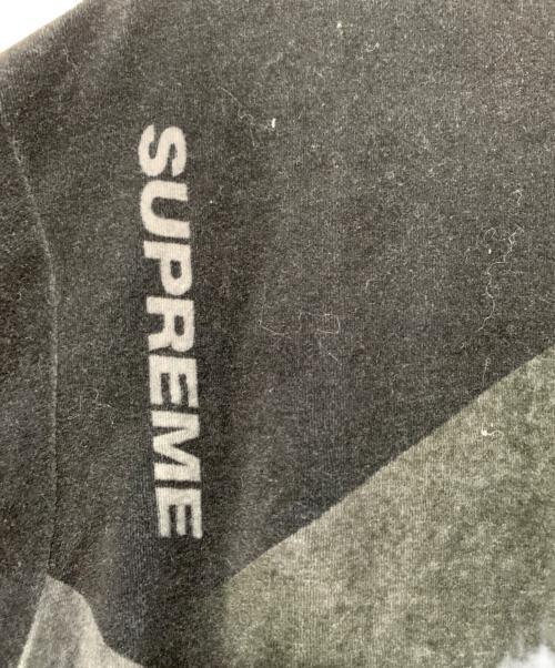 SUPREME（シュプリーム）SUPREME (シュプリーム) Geo Velour Track Jacket ブラック×グレー サイズ:Lサイズの古着・服飾アイテム