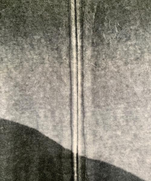 SUPREME（シュプリーム）SUPREME (シュプリーム) Geo Velour Track Jacket ブラック×グレー サイズ:Lサイズの古着・服飾アイテム