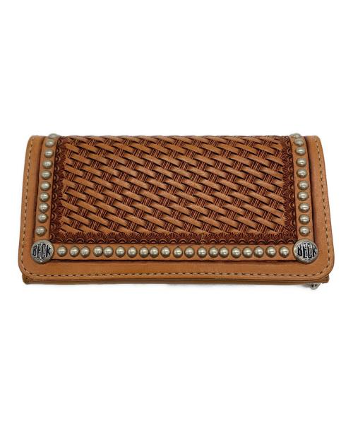 FUNNY（ファニー）FUNNY (ファニー) BECK (ベック) 長財布 ブラウンの古着・服飾アイテム