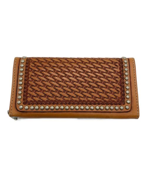 FUNNY（ファニー）FUNNY (ファニー) BECK (ベック) 長財布 ブラウンの古着・服飾アイテム