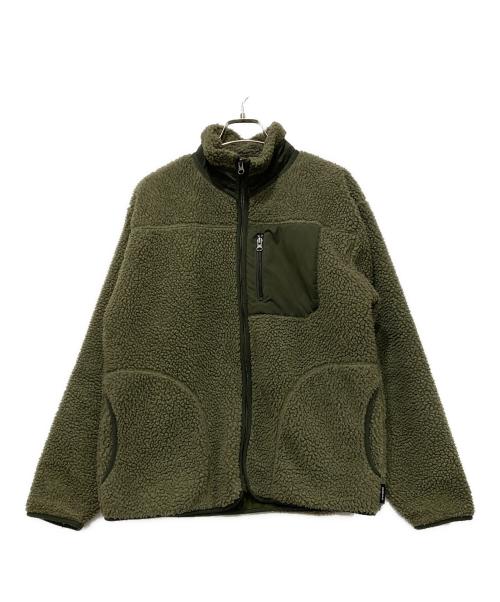 APORITO（アポリト）APORITO (アポリト) ボアジャケット グリーン サイズ:Mの古着・服飾アイテム