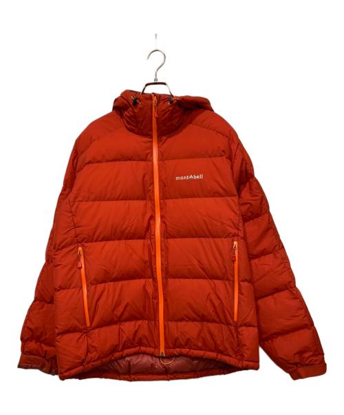 mont-bell（モンベル）mont-bell (モンベル) ダウンジャケット レッド サイズ:XLの古着・服飾アイテム