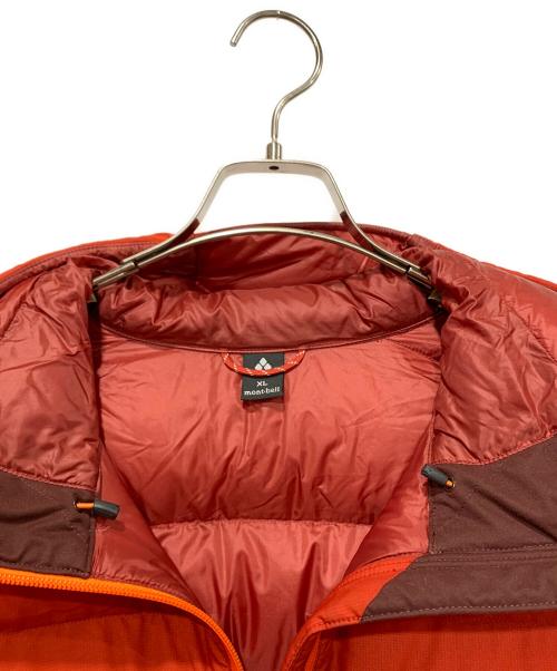 mont-bell（モンベル）mont-bell (モンベル) ダウンジャケット レッド サイズ:XLの古着・服飾アイテム