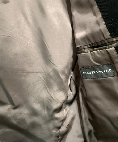 TOMORROW LAND（トゥモローランド）TOMORROW LAND (トゥモローランド) コーデュロイセットアップ ブラック サイズ:SIZE 48の古着・服飾アイテム