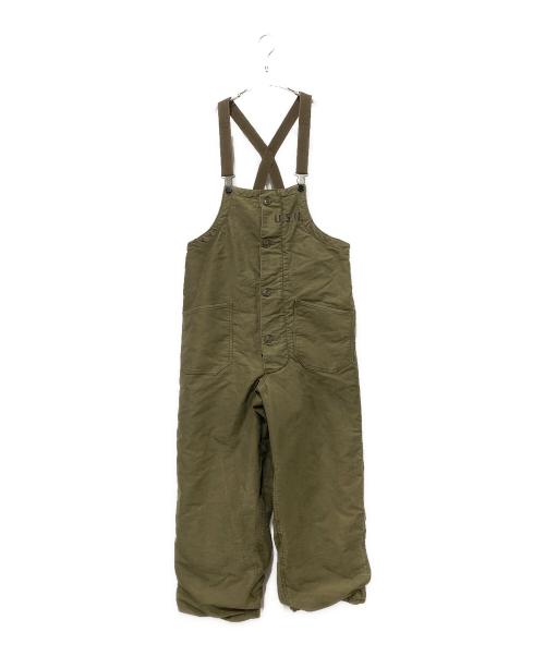 U'S NAVY（ユーエスネイビー）U'S NAVY (ユーエスネイビー) 40’SN-1デッキパンツ オリーブ サイズ:SIZE Mの古着・服飾アイテム